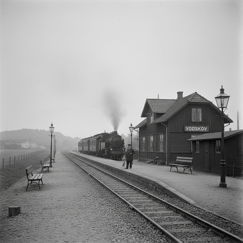 Sæbybanen – stationerne Vodskov, Sæby og Frederikshavn